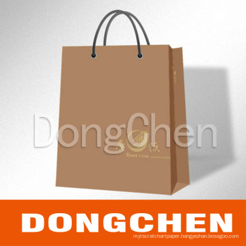 Custom Design Kraft Printing Paper Shopping Bag Package